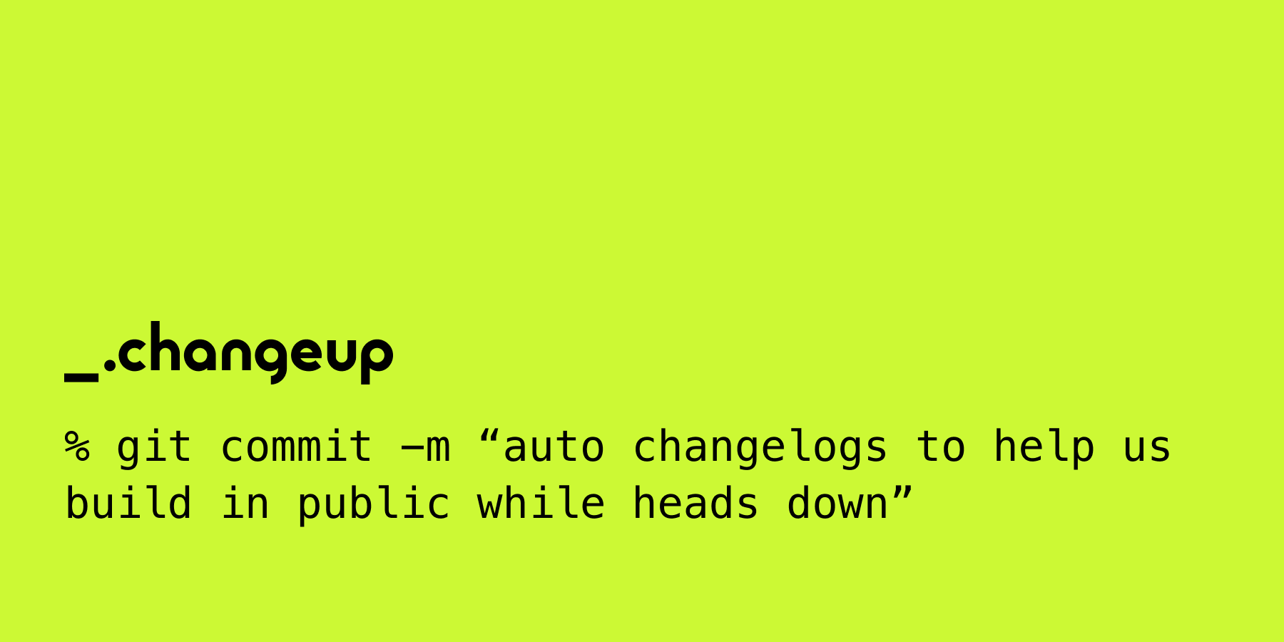 Changeup